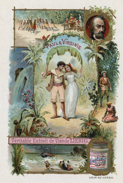Paul et Virginie, by Victor Masse by European School